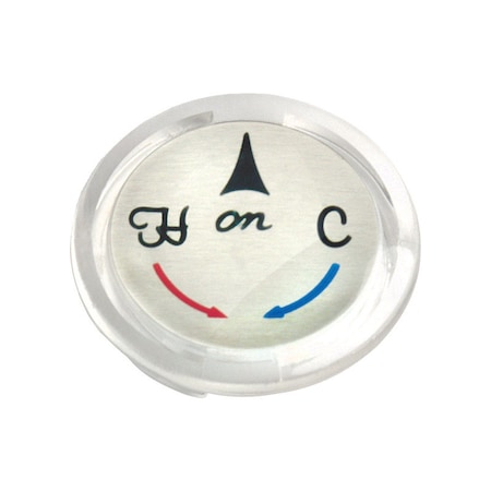 Danco Danco For Delta Clear Sink and Tub and Shower Index Button 9D00080970